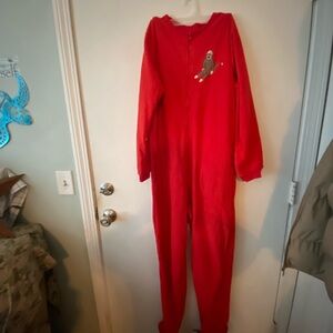 Sock Monkey full body pajamas